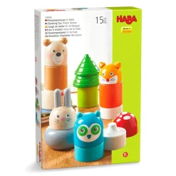 HABA Forest Animals Wooden Stacking Toy< Dexterity Games