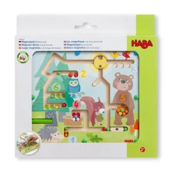HABA Forest Friends Magnetic Maze< Lacing Toys + Motor Skills