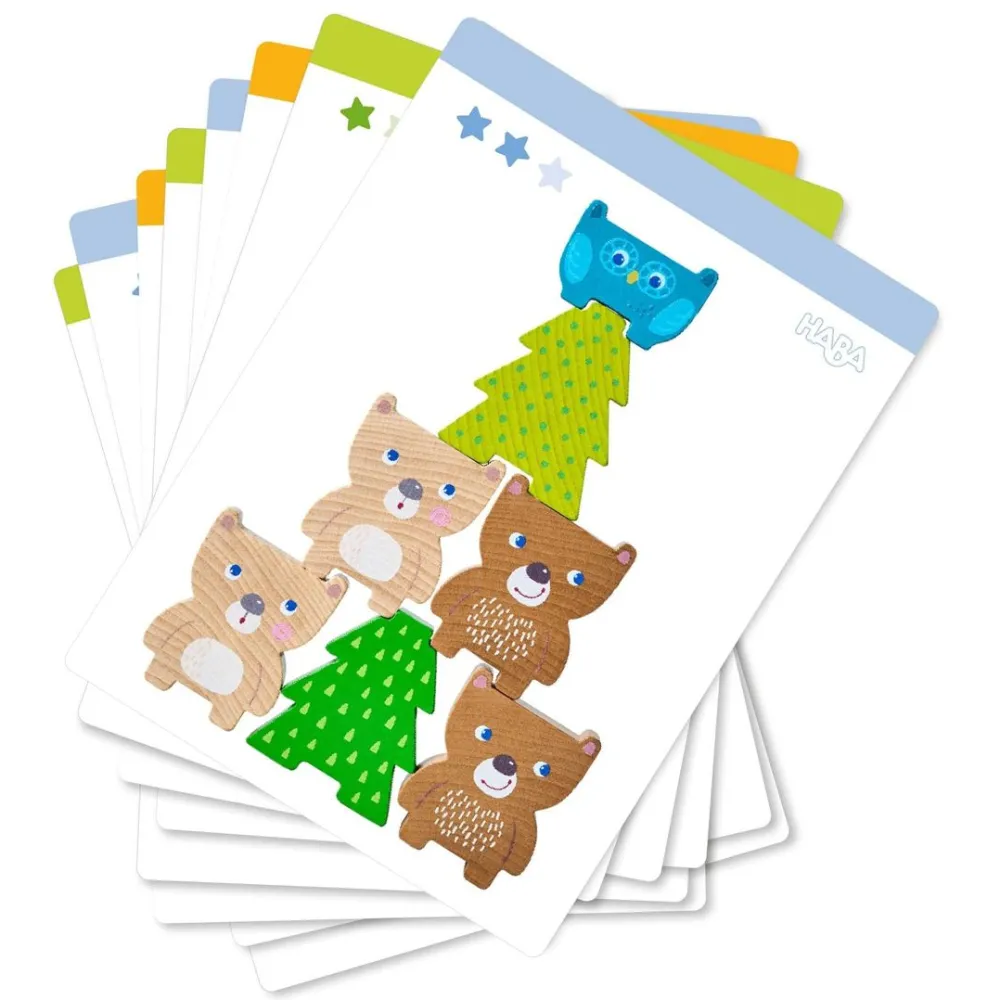 HABA Forest Friends Stacking Toy< Wooden Stacking Toys & Arranging Games