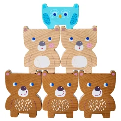 HABA Forest Friends Stacking Toy< Wooden Stacking Toys & Arranging Games