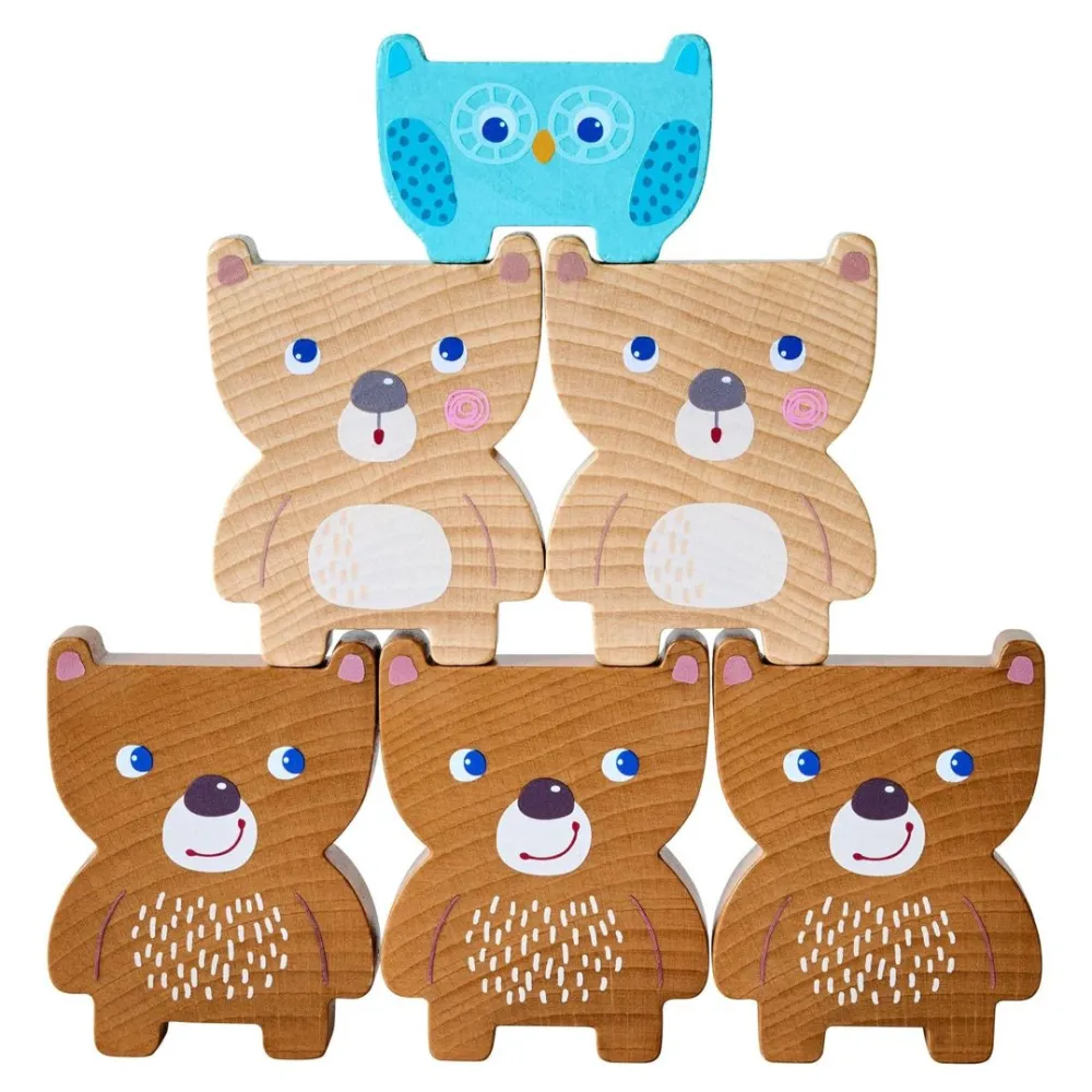 HABA Forest Friends Stacking Toy< Wooden Stacking Toys & Arranging Games