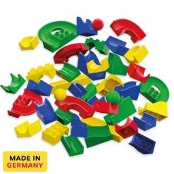 HABA Hubelino 55-Piece Run Elements Set< Hubelino Marble Runs