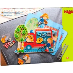 HABA In Action! Threading & Lacing Game< Lacing Toys + Motor Skills