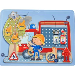 HABA In Action! Threading & Lacing Game< Lacing Toys + Motor Skills