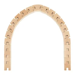 HABA Interlocking Wooden Blocks Construction Set< Wooden Building Blocks