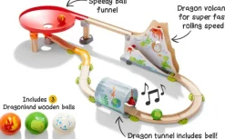 HABA Kullerbu Dragonland Ball Track Starter Play Set< Kullerbu Track System