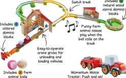 HABA Kullerbu Farmyard Play Track Starter Set With Sound< Kullerbu Starter Sets