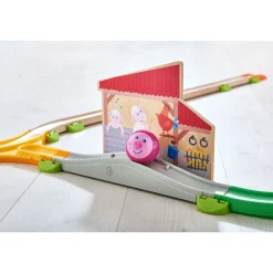 HABA Kullerbu Farmyard Play Track Starter Set With Sound< Kullerbu Starter Sets