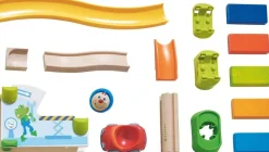 HABA Kullerbu Jump Into Car Dominos Play Set< Kullerbu Track System