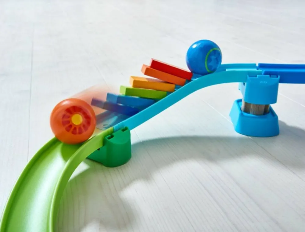 HABA Kullerbu Kringel Domino Play Track Starter Set< Kullerbu Track System