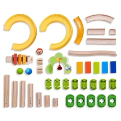 HABA Kullerbu Sim-Sala-Kling Wooden Track Set< Kullerbu Track System