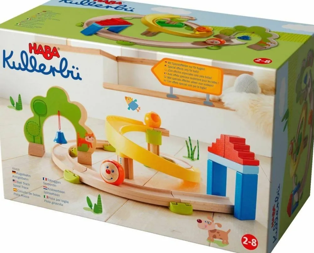 HABA Kullerbu Spiral 26 Piece Starter Track Set< Kullerbu Track System