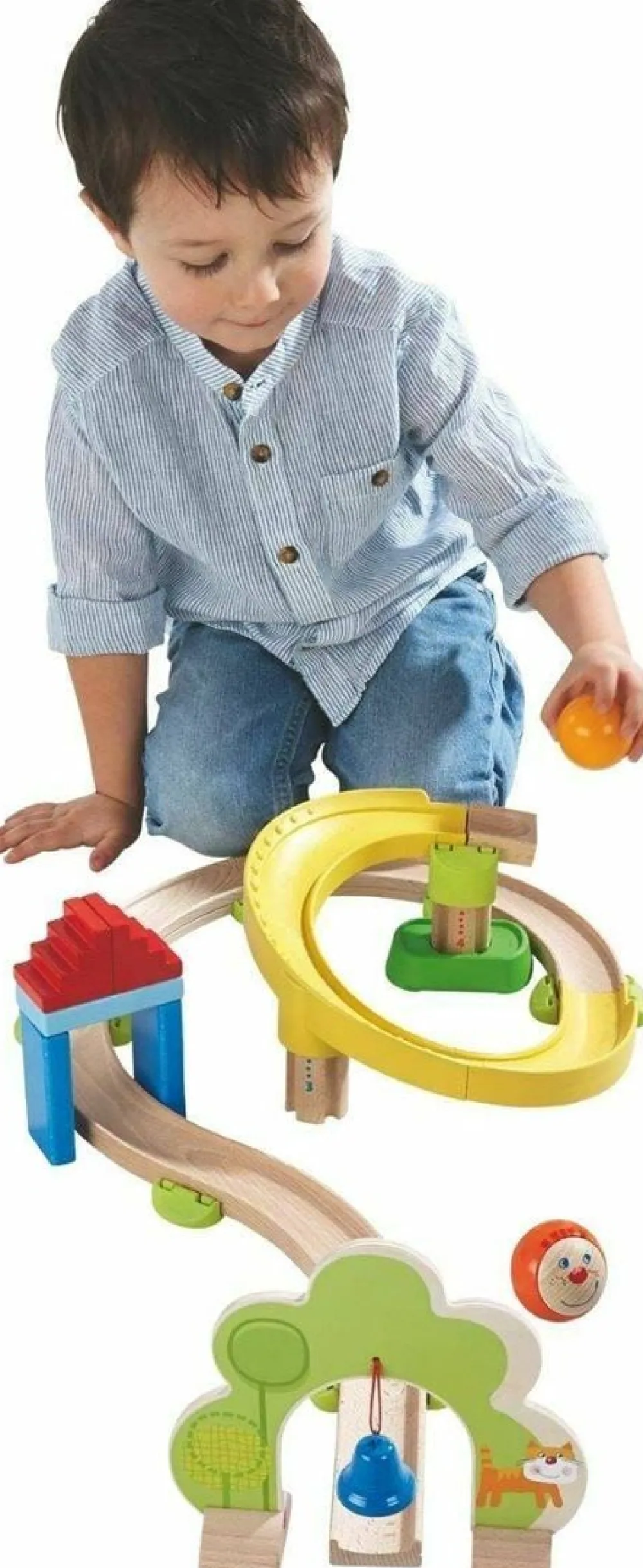 HABA Kullerbu Spiral 26 Piece Starter Track Set< Kullerbu Track System
