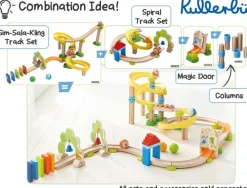 HABA Kullerbu Spiral 26 Piece Starter Track Set< Kullerbu Starter Sets