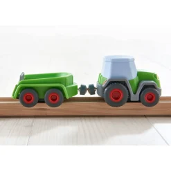 HABA Kullerbu Tractor And Trailer With Momentum Motor< Kullerbu Vehicles & Balls