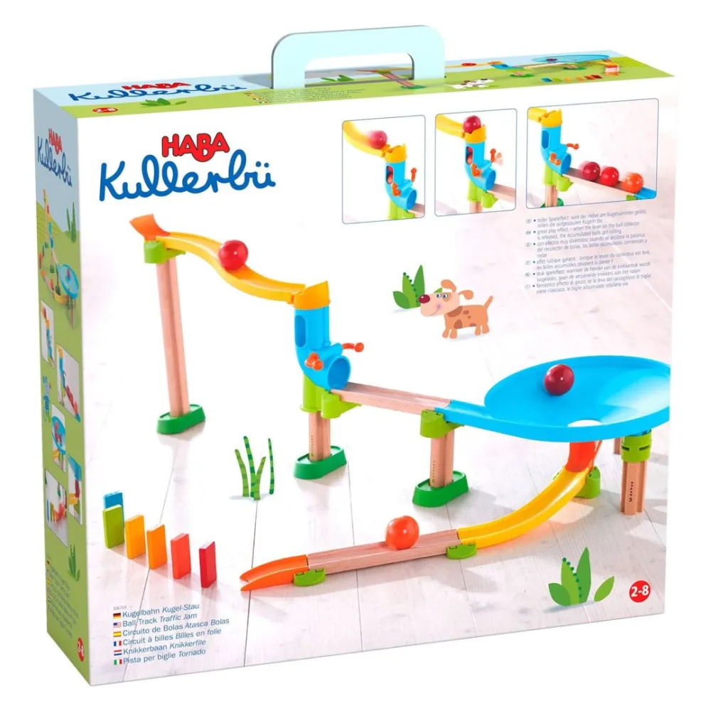 HABA Kullerbu Traffic Jam Ball Track Set< Kullerbu Track System