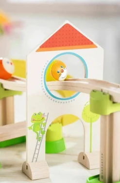 HABA Kullerbu Windmill 25 Piece Starter Track Set< Kullerbu Starter Sets
