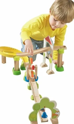 HABA Kullerbu Windmill 25 Piece Starter Track Set< Kullerbu Starter Sets
