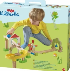 HABA Kullerbu Windmill 25 Piece Starter Track Set< Kullerbu Starter Sets