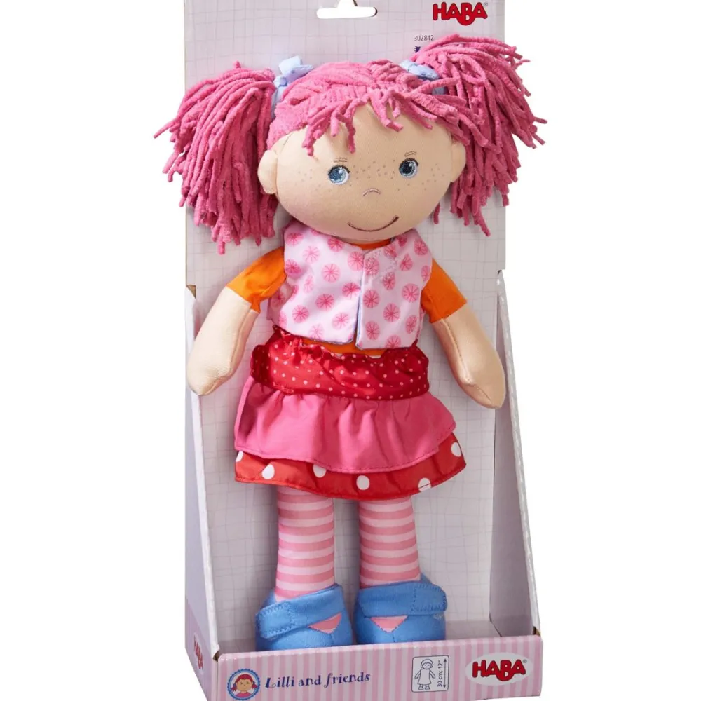 HABA Lilli-Lou 12" Soft Doll< Plush Dolls