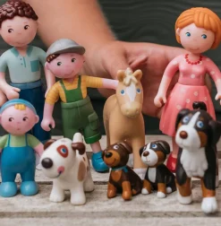 HABA Little Friends Dog Lucky With Doghouse< Little Friends Animals