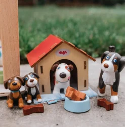 HABA Little Friends Dog Lucky With Doghouse< Little Friends Accessories
