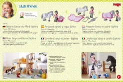 HABA Little Friends Rider Sanya And Horse Saphira Play Set< Little Friends Animals