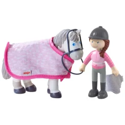HABA Little Friends Rider Sanya And Horse Saphira Play Set< Little Friends Accessories