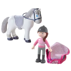 HABA Little Friends Rider Sanya And Horse Saphira Play Set< Little Friends Accessories