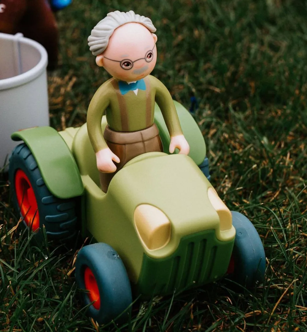 HABA Little Friends Tractor And Trailer< Little Friends Accessories