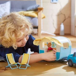 HABA Little Friends Vacation Camper Play Set< Little Friends Play Sets