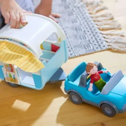 HABA Little Friends Vacation Camper Play Set< Little Friends Accessories