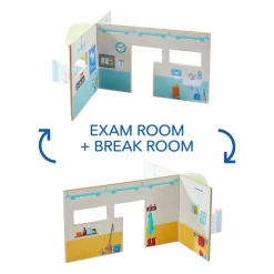 HABA Little Friends Vet Clinic Play Set With Rebecca Doll< Little Friends Accessories