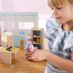 HABA Little Friends Vet Clinic Play Set With Rebecca Doll< Little Friends Accessories