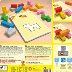 HABA Logic! Games: Happy Worms< Matching + Memory Games