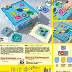 HABA Logic! Games: Splash Labyrinth< Matching + Memory Games