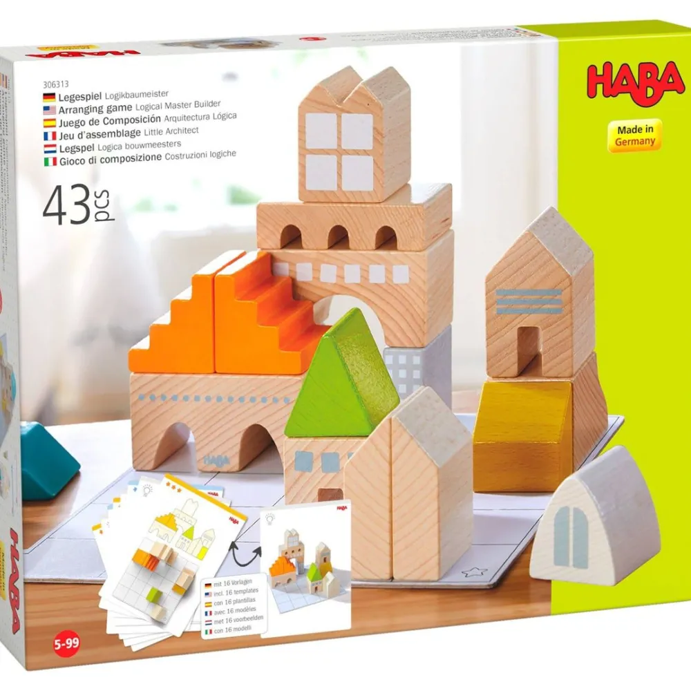 HABA Logical Master Builder Blocks< Arranging Games