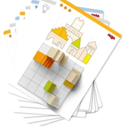 HABA Logical Master Builder Blocks< Shape Sorters + Stacking Toys