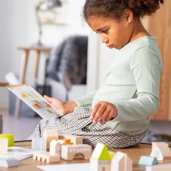 HABA Logical Master Builder Blocks< Wooden Building Blocks