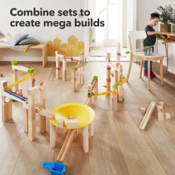 HABA Marble Run Master Construction Set< Wooden Marble Runs