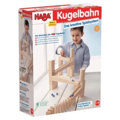 HABA Marble Run Starter Set< Wooden Marble Runs