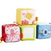 HABA Marine World Soft Baby Discovery Cubes< Plush Baby Toys