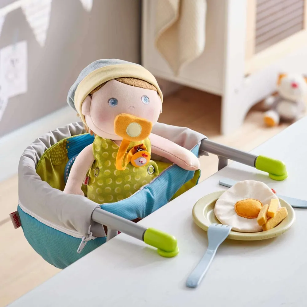 HABA Maxime On The Go: Deluxe Baby Doll Bundle< Plush Dolls