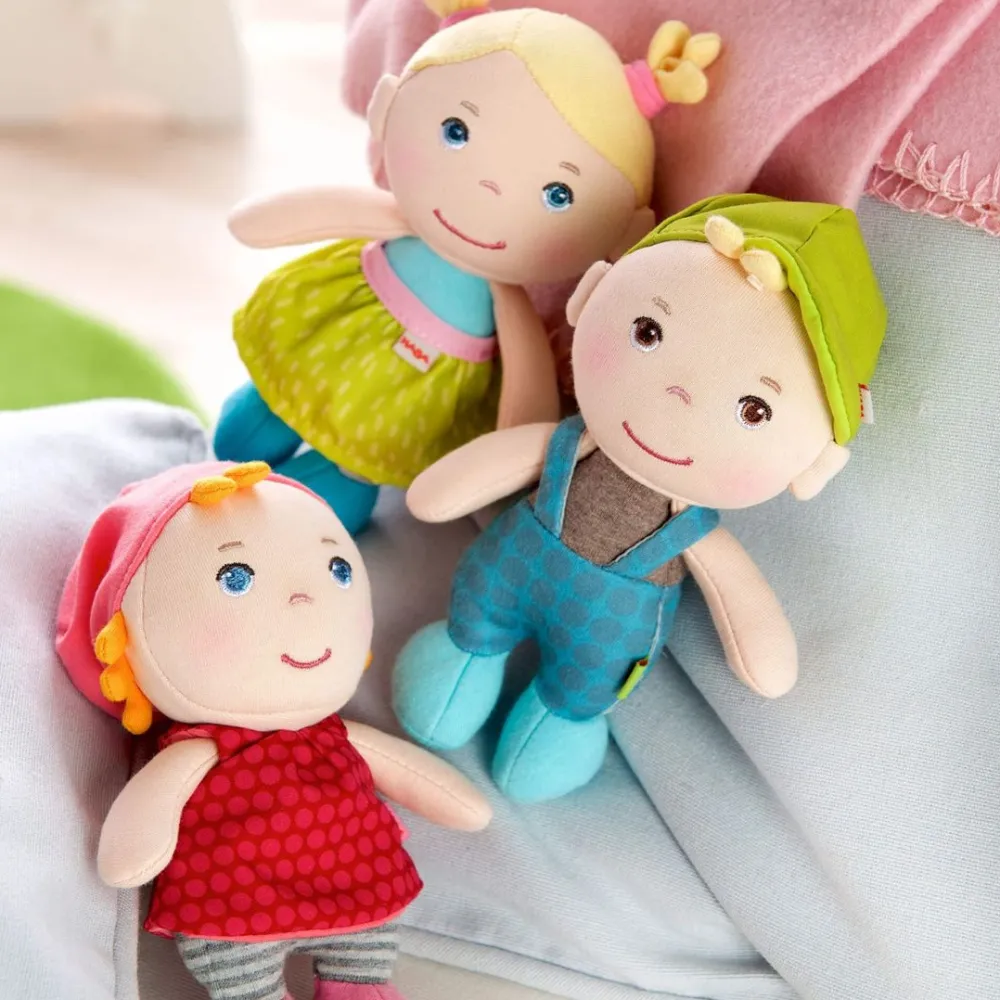 HABA Mini Doll 6" Hertha< Plush Dolls