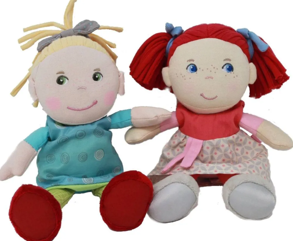 HABA Mirle Soft 8" Baby Doll In Gift Tin< Plush Dolls
