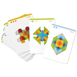 HABA Mosaic 3D Wooden Arranging Game< Wooden Building Blocks