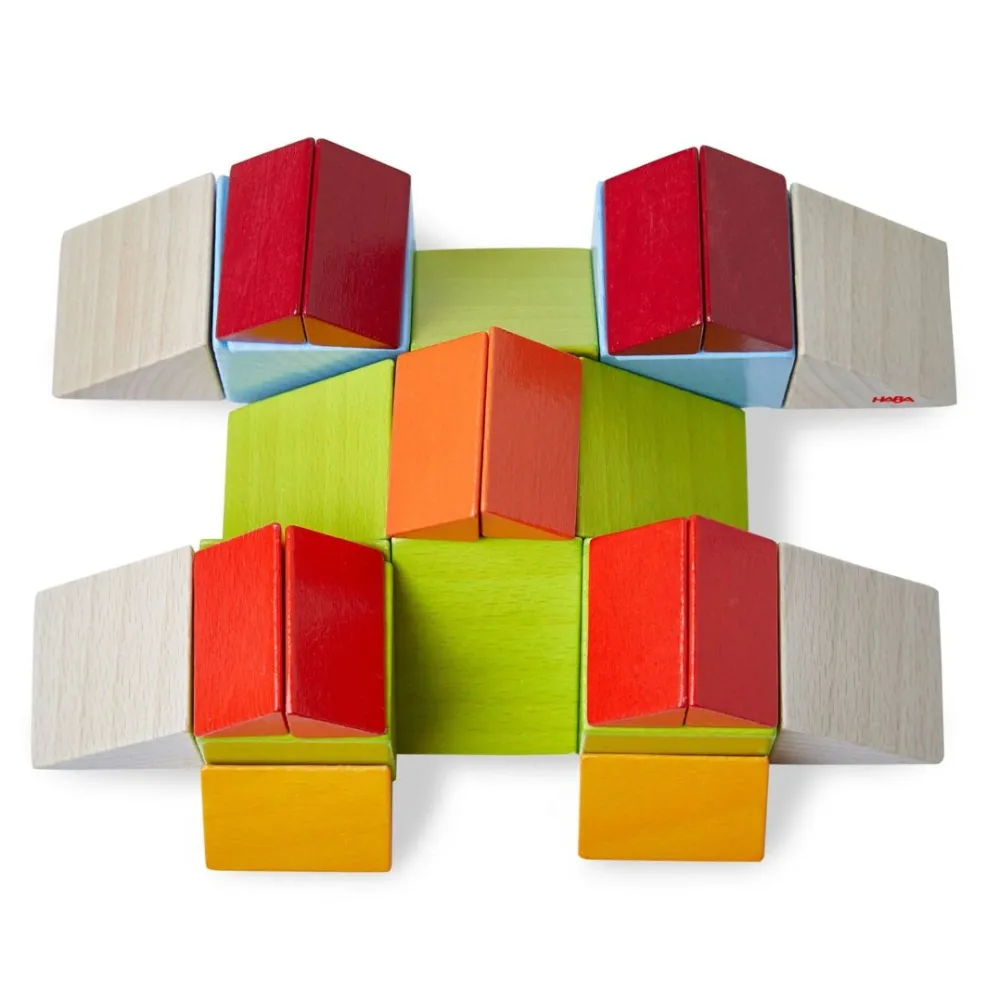 HABA Mosaic 3D Wooden Arranging Game< Wooden Building Blocks
