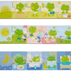 HABA Mr. Froggy'S Day Matching Game< Puzzles
