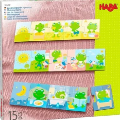 HABA Mr. Froggy'S Day Matching Game< Puzzles