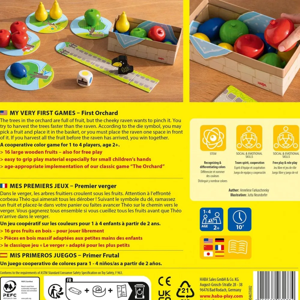 HABA My Very First Games - First Orchard< Dexterity Games
